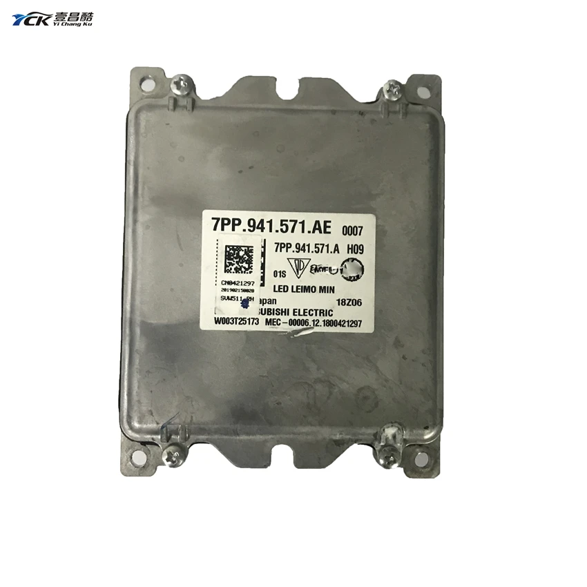 1х YCK 7PP. 941.571.AE PHIDEON фара светодиодный драйвер W003T25173 7PP941571A светодиодный LEIMO мин Подержанный автомобильный осветительный аксессуар