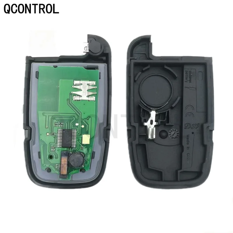 QCONTROL 3 кнопки Автомобильный Дистанционный смарт-ключ костюм для KIA Soul Sportage Sorento Mohave K2 K5 Rio Optima Forte Cerato 315 МГц/433 МГц