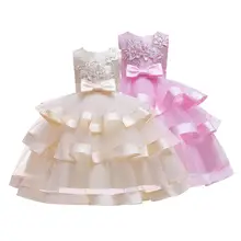 Лидер продаж; платья; многофункциональные однотонные элегантные Детские платья принцессы для девочек; костюм для свадебной вечеринки; платье-пачка