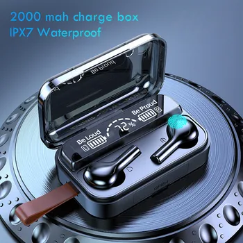 

15EAEP TWS Blutooth Wireless Headphones Mini Bass Earphone Headset Sports Waterproof Earbuds With Charging Box PK Air Pro 3