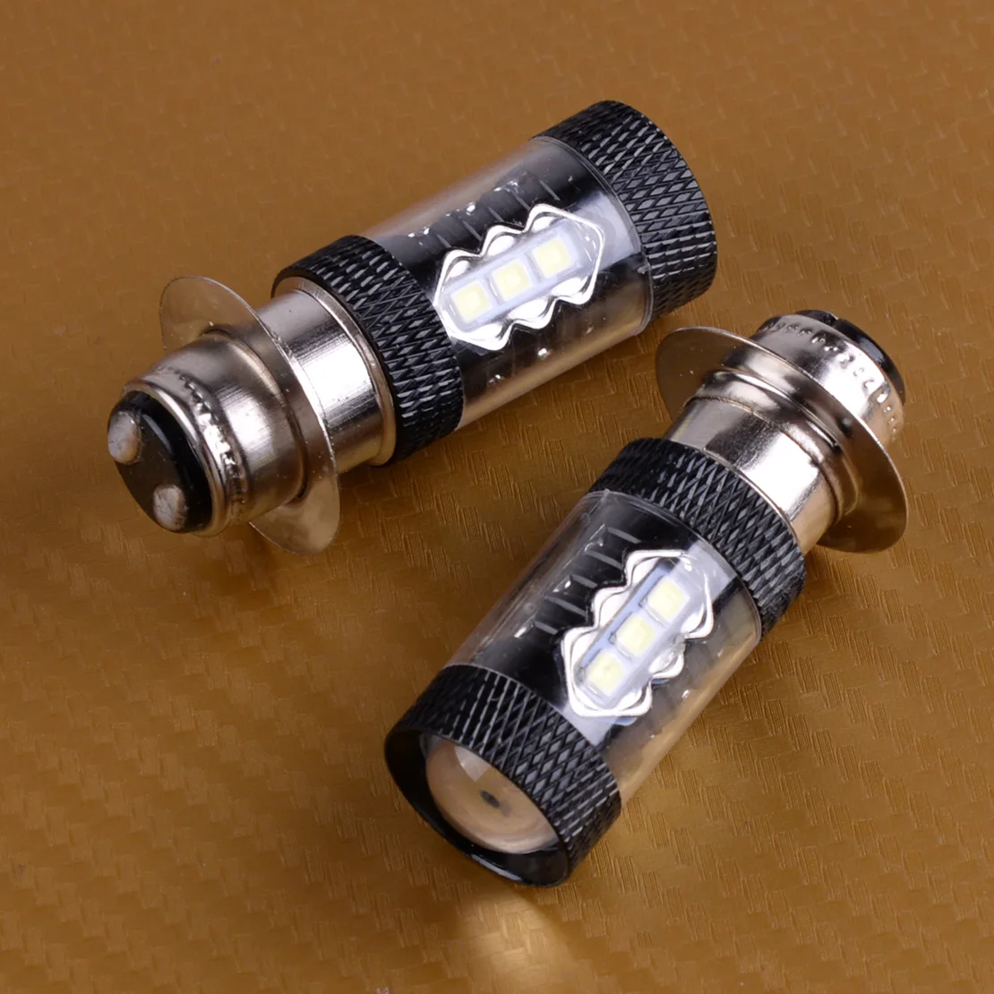 DWCX 2pcs 12V мотоцикл SUV P15D белый 6000K светодиодный сигнал поворота стоп противотуманная фара лампа 80W 900 LM 3030 SMD