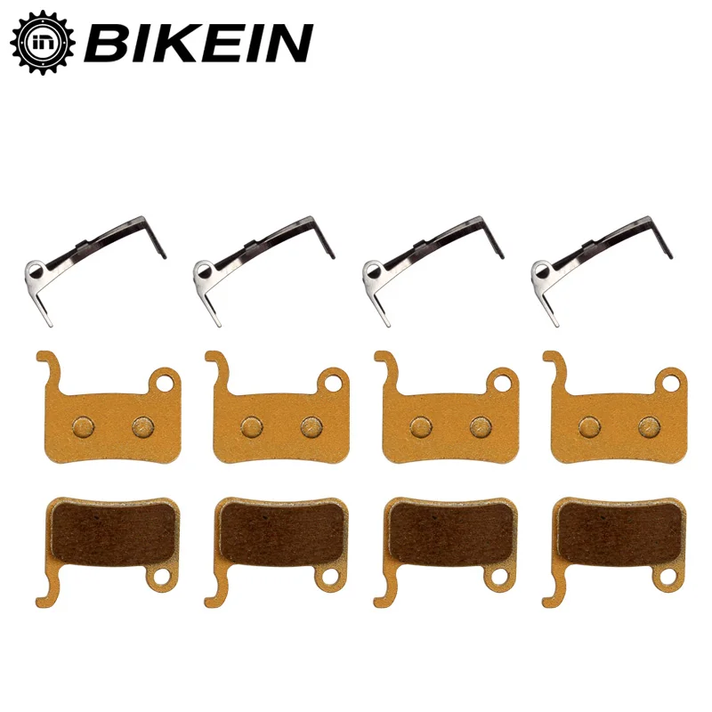BIKEIN 4 пары ВЕЛОСИПЕДЫ металлический диск тормозные колодки для Shimano Deore M596 M595 M535 SLX