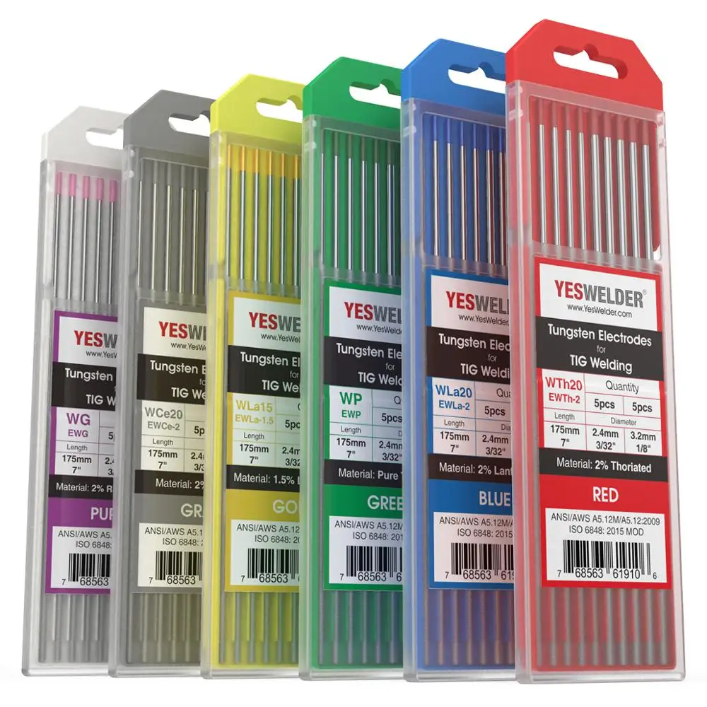 YESWELDER Mixed Specification Packaging TIG