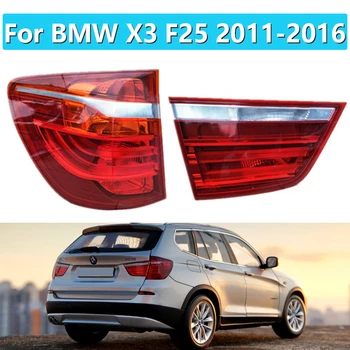 

1Set For BMW X3 F25 2011-2016 Rear tail light Outer side Tail Stop Brake Lights Car Accessories Parts Rear turn signal Fog lamp