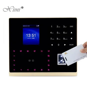 

P2P Cloud Attendance Biometric Face And Fingeprint Time Attendance And Access Control ZK PF1000 Time Clock With RFID Card Reader