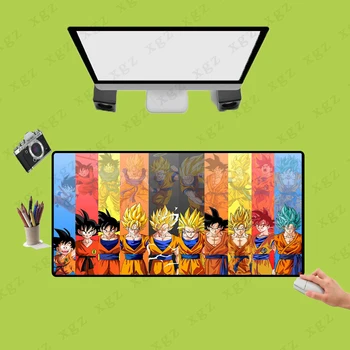 

XGZ Best Dragon Ball Anime Large XXL Laptop Mouse Pad Notbook Computer Pc Keyboard Gaming Mousepad Gamer Play Mat Csgo