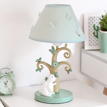 

Rabbit Lamp Cartoon Table Lamps for Bedroom Dining Room Lights Led Stand Light Fixtures Home Deco Children's Room Desk Luminaire