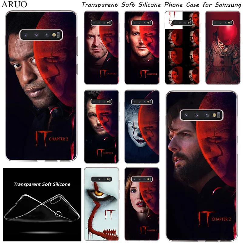 Pennywise The Clown Horror IT Soft Silicone TPU Phone Case For Samsung Galaxy S20 Ultra S10 e S9 S8 Plus S7 Note10 Pro Note 9 8