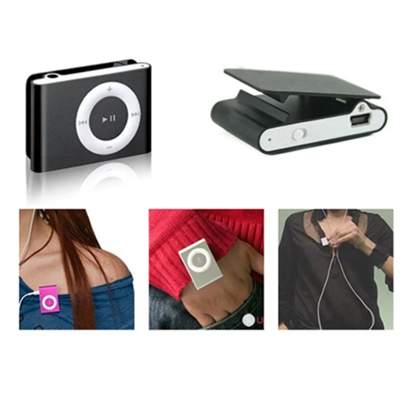 1 шт. водонепроницаемый мини MP3 плеер с USB разъемом|MP3-плееры| |
