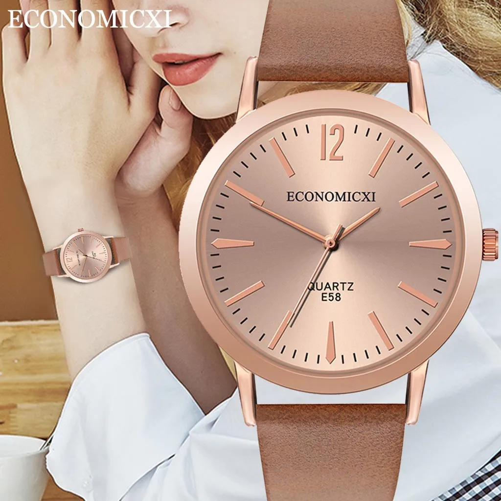 New Trend Luxury Quartz Wrist Watches For Women Exquisite Stainless Steel Female Watch Neutral Casual Watch Clock afbeelding
