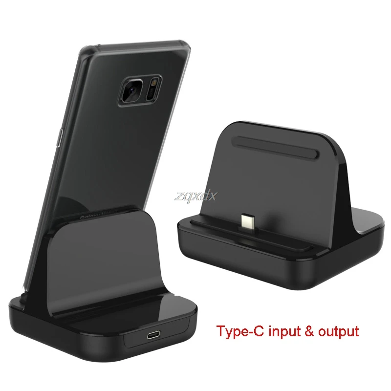 Тип-c док-станция зарядное устройство настольное USB C 3,1 Колыбель станция для телефона JUL02 Прямая поставка