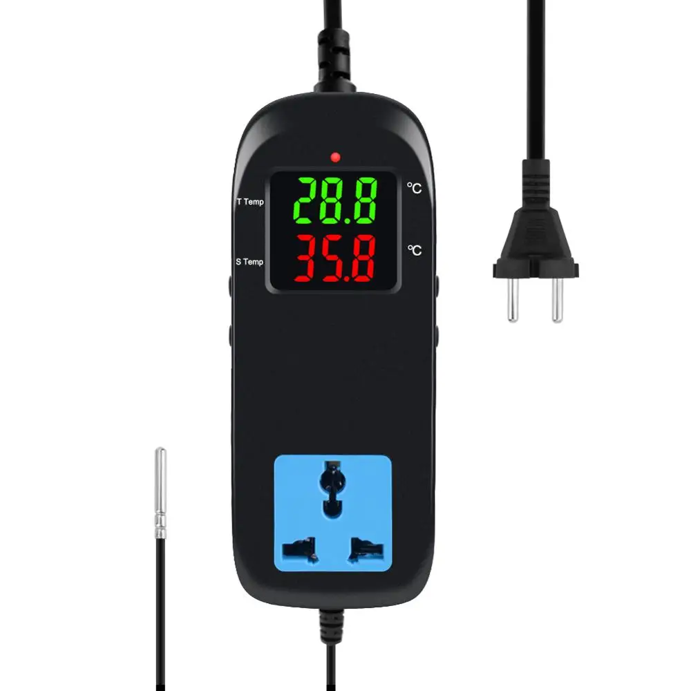 MH2000 High-precision Intelligent Temperature Controller Electronic Socket  for Home Cold Storage and Laboratory