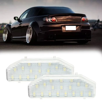 

Car LED License Plate Light for Mazda RX-8 RX8 2004-2014 Mazda 6 2007-2011.