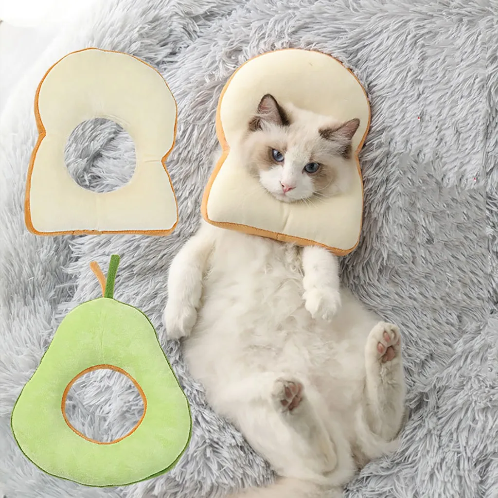 Cat Recovery Collar Small Dog Post Surgery Soft Edge Cats Wound Healing