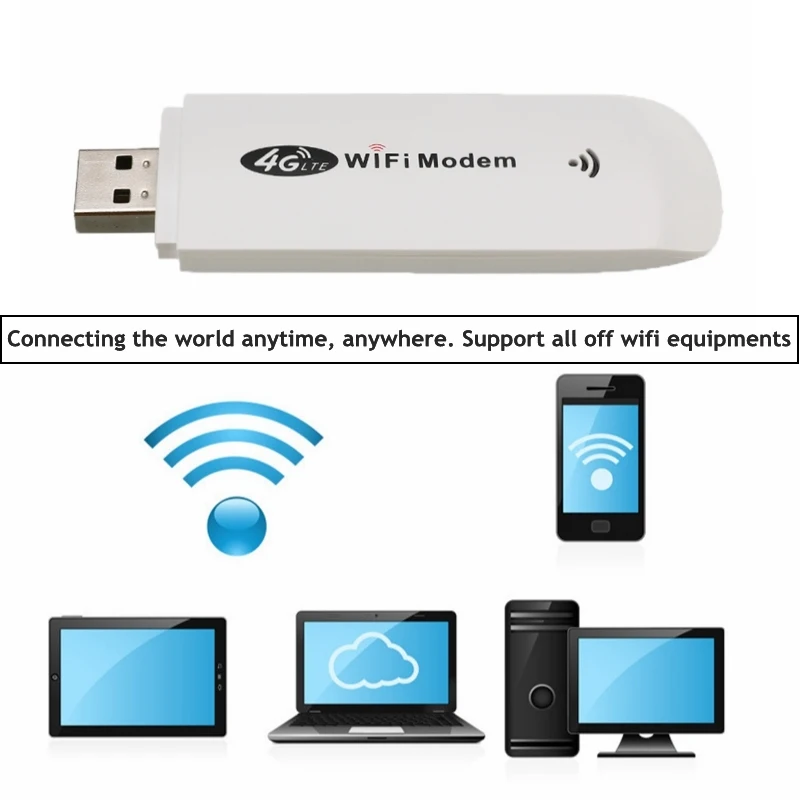 4G/3G LTE USB модем сетевой адаптер с точкой доступа Wi Fi SIM карта 4G беспроводной роутер