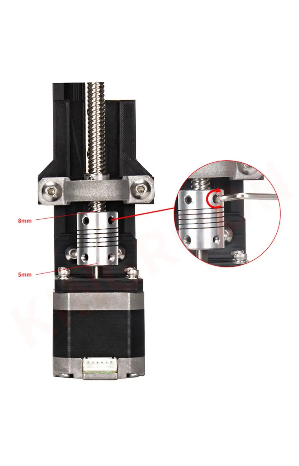 

D19*L25 Shaft Coupling Aluminium flexible Jaw 3/4/5/6/6.35/7/8/10mm CNC Stepper Motor Coupler Encoders Engraving Machine