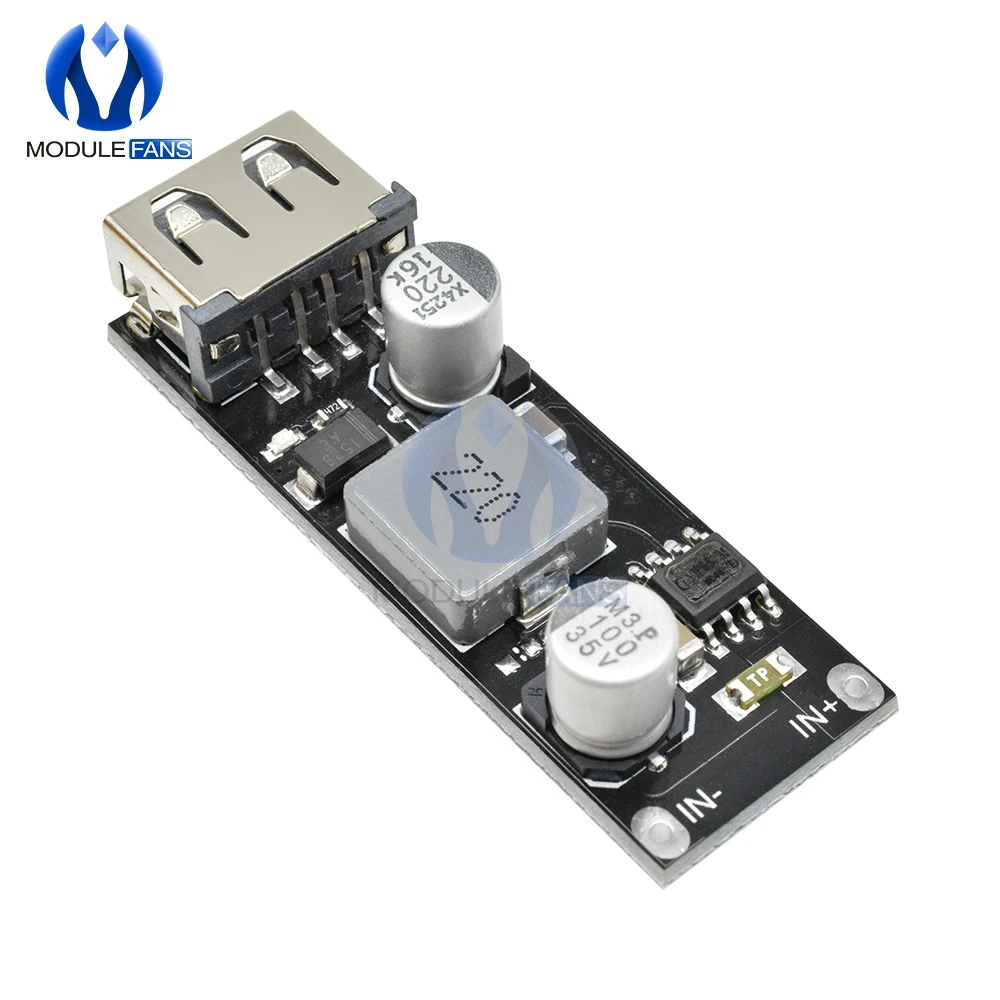 USB DC понижающий преобразователь для автомобильной зарядки модуль 8 В 32 до 5 3 А