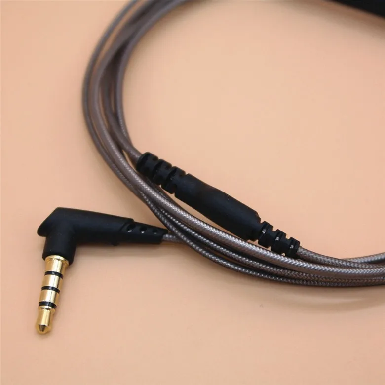 Кабель наушников обновление для SE215 SE425 SE535 SE846 UE900 MIC DIY Наушники Замена линии гарнитуры