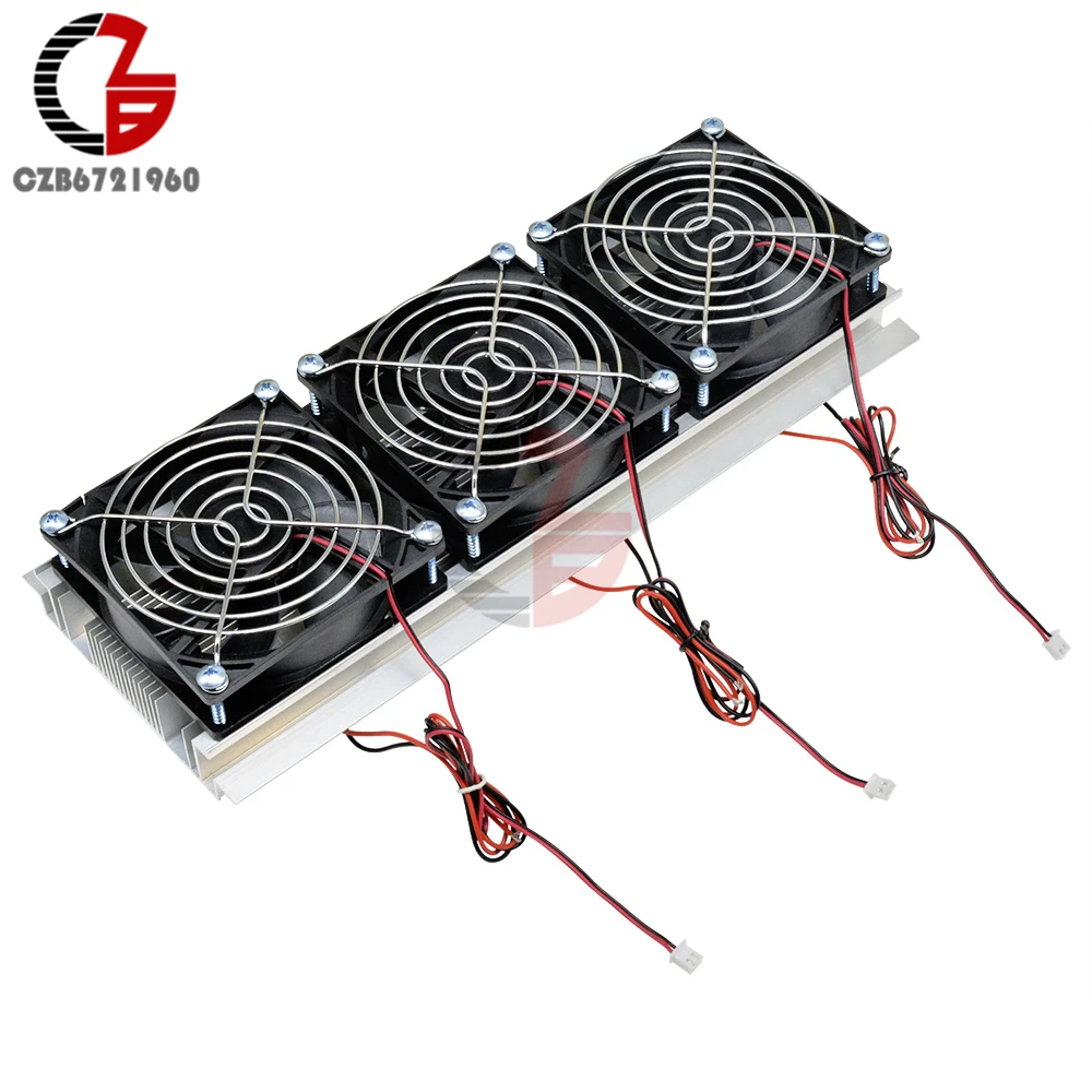 Полупроводниковый охладитель Trinuclear 180W TEC-12705 алюминиевый радиатор Пельтье для