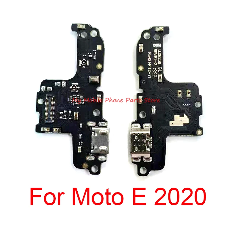

10 PCS High Quality USB Charging Charger Dock Port Board Flex Cable For Motorola Moto E 2020 Replacement Parts