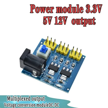 

WAVGAT 3.3V 5V 12V Multi Output Voltage Conversion DC-DC 12V to 3.3V 5V 12V Power Module