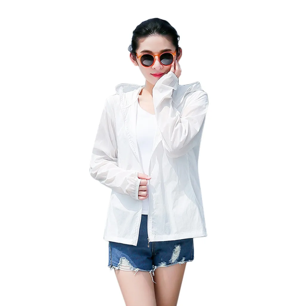 Женская Солнцезащитная куртка с защитой от ультрафиолета летняя одежда для защиты от солнца дышащая быстросохнущая одежда для рыбалки