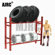 AJRC – support de rangement pour pneus, échelle 1/10 1.9 2.2, pour voiture radiocommandée, chenille Traxxas TRX-4 TRX-6 Axial SCX10 D90 D110 TF2 YOKOMO