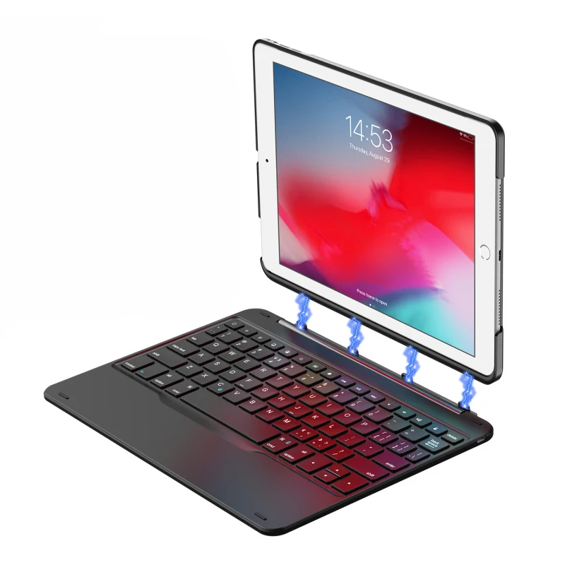 Бизнес Bluetooth беспроводной Чехол для клавиатуры для Apple iPad 9,7 /Pro 9,7 /Air 2 магнитный Смарт флип чехол