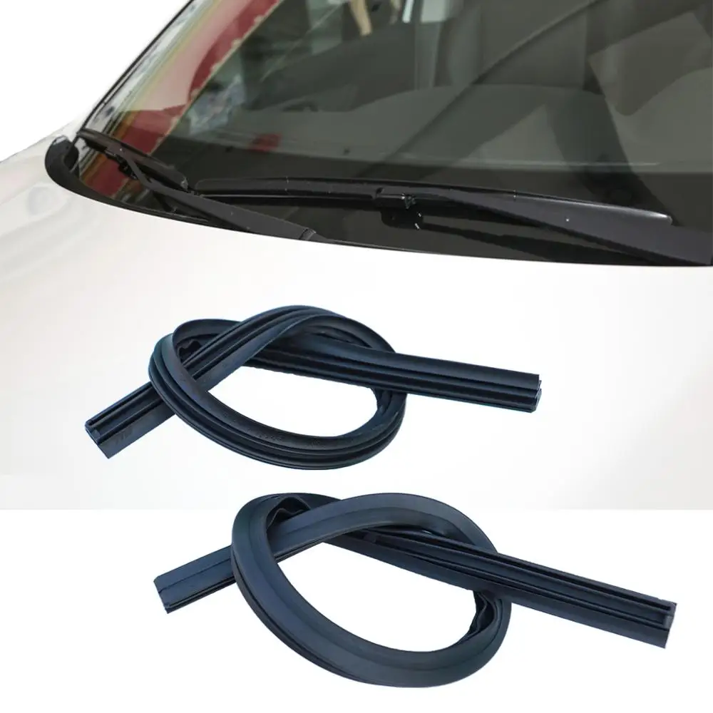 CarWiperBladeRefillInsertRubberstripWindscreenFrameless2pcs