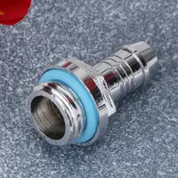 G1/4 Thread Soft Tube Hose Connector for PC Water Cooling System Accessory 6mm/7.2mm/9mm/11mm Chrome Plated For Tube Fitting - Image 6