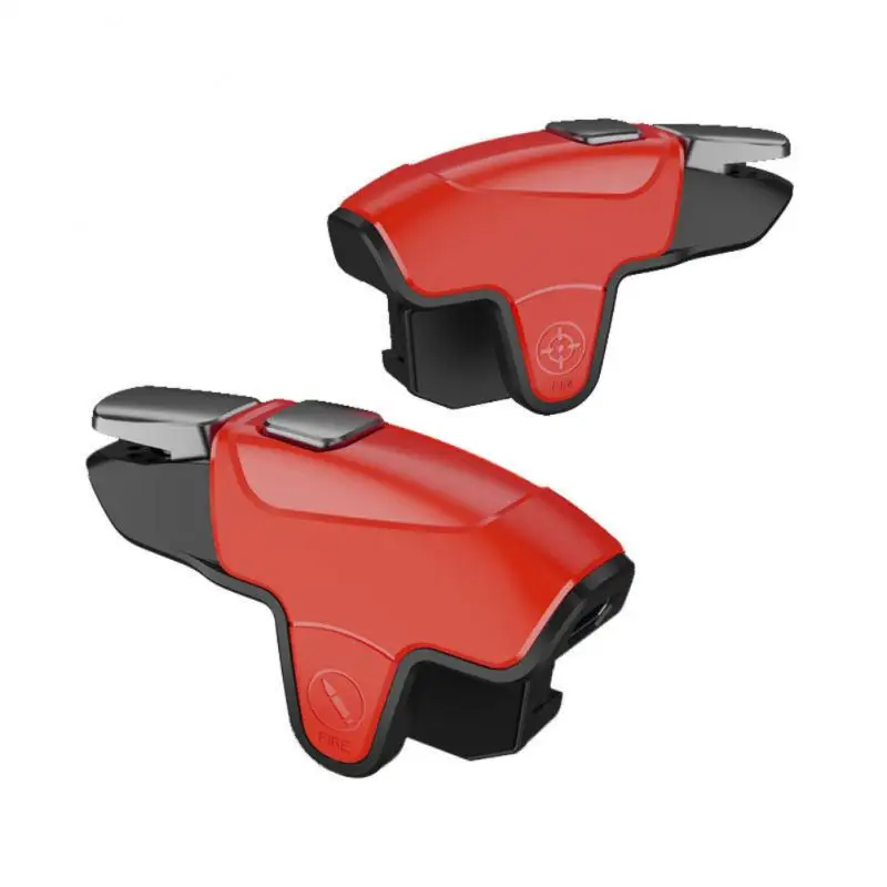 New Game Controller For Mobile Phone Auto High Frequency Click Button Gaming Joysticks Phones Trigger Gamepad For Pubg 