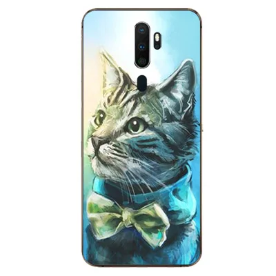 Для OPPO A5 чехол роскошный чехол из ТПУ и силикона чехол s для OPPO A9 задняя крышка телефона Funda Coque - Цвет: W52