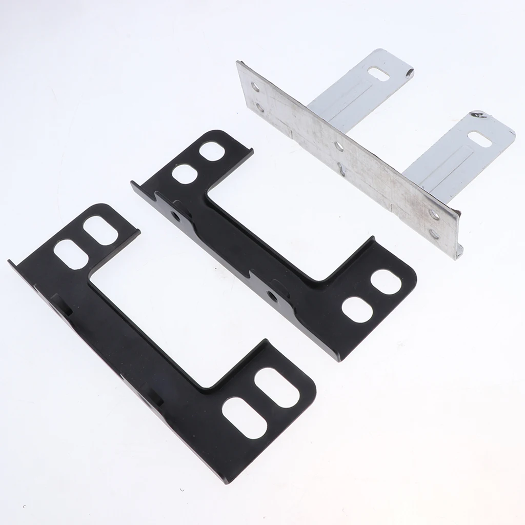 12V Motorcycle FM Radio Headlight Speaker-Two Keys Two Screws Two Nuts Four Brackets