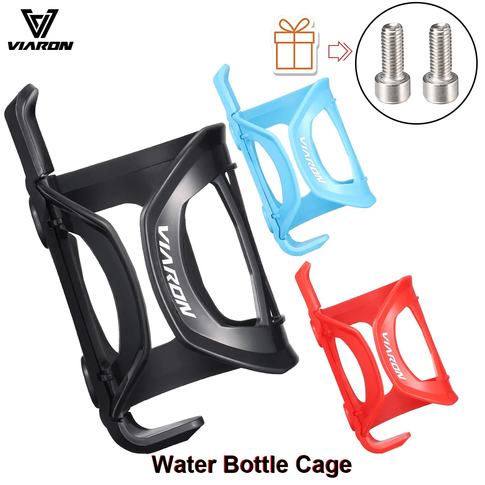 

VIARON Bicycle Water Bottle Cage Water Bottle Holder PC Plastic Bottle Holder Mountain Road Bike Cycling Equipment Bike Parts