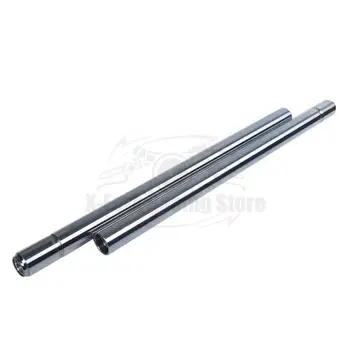 

Front Fork Inner Tubes 1 Pair Shock Pipes Silver For Suzuki GS250 1996 1999