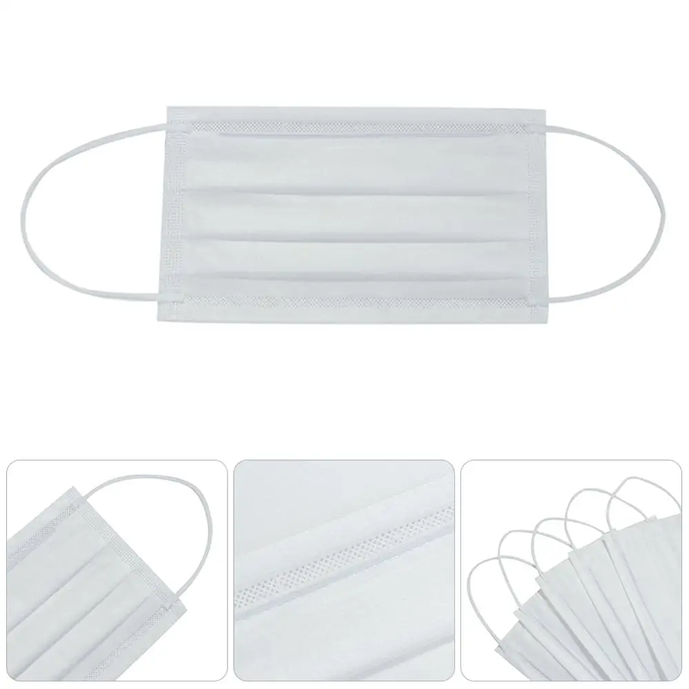 

Disposable masks 3 layers of regular protective masks cost $25 per pack with free shipping