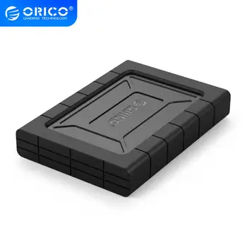 

ORICO 2.5 inch USB C Three-proofing Hard Drive Enclosure with 5Gbps High-Speed for SSD HDD Support UASP SATA III