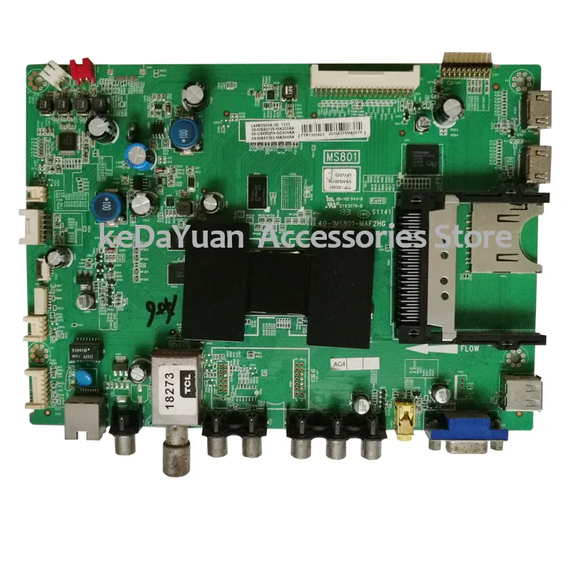 Тест работает для TCL L32E4500A-3D montherboard 40-1MS801-MAF2HG экран LVW320LGTM E1