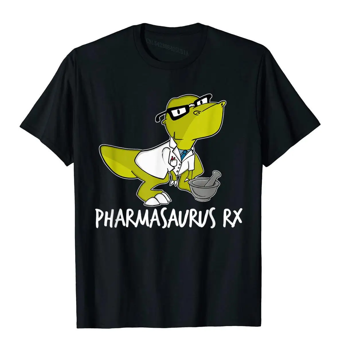 Pharmacy Technician Pharmacist Gift - Pharmasaurus Rx T-Shirt__B5348black