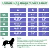 Reusable Dog Diaper Pant Physiological Pants Washable Female Girl Dogs Shorts Pants Absorbent Pets Underwear Sanitary Panties 6