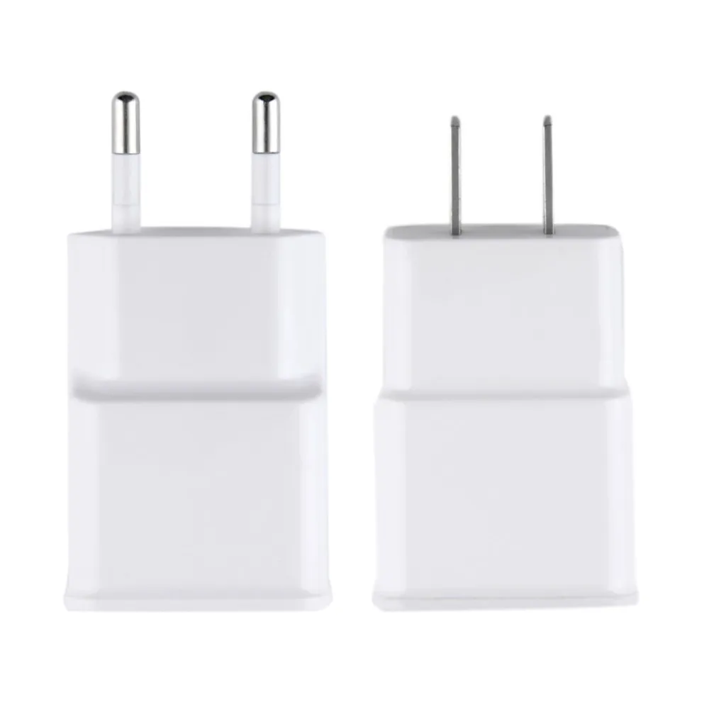 AC настенное Зарядное устройство планшета Мощность адаптер 5В 2A Dual USB 2-Порты и разъёмы для путешествий зарядный США для мобильного телефона PC Белый США/ЕС Plug