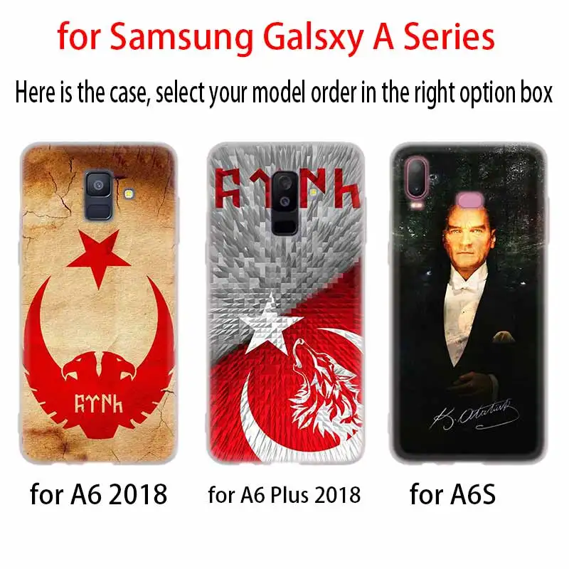 Турция Mustafa Kemal Ataturk чехол силиконовый для Samsung A50 A70 A80 A30 A40 A90 A6 A8 A9 A7 A5 A3 Plus 2018 2017 2016