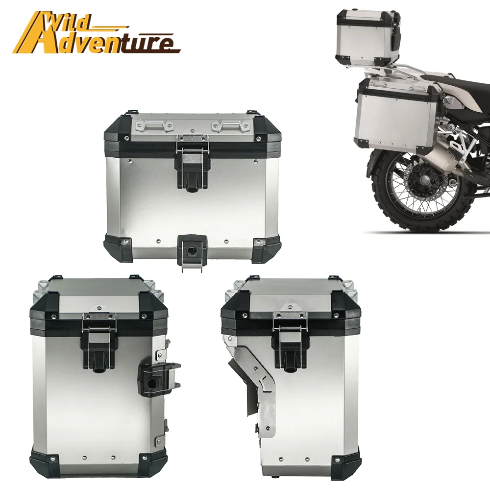 

Side Panniers Top Box For BMW R1200GS R1250GS Adventure Adv LC 2014-2022 Tail Saddle Rear Case Box Luggage Bag Saddlebag Trunk