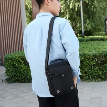 

New Men's Travel Bag Oxford Casual Men Shoulder Crossbody Outdoor Classic Bags Mens Travel School Zipper Versatile Shoulder Bag