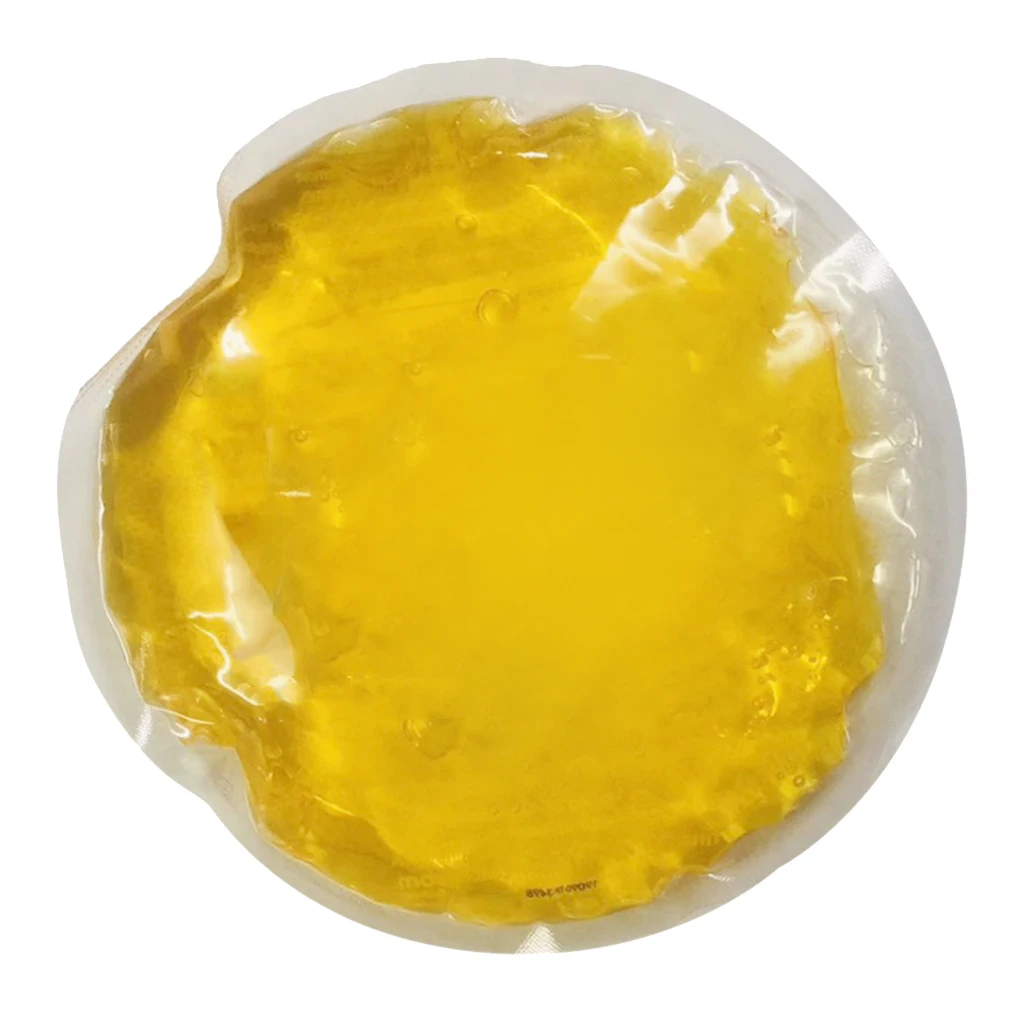 Round Reusable Comfort Gel Ice Pack Hot & Cold Bag Help Reduce The Swelling