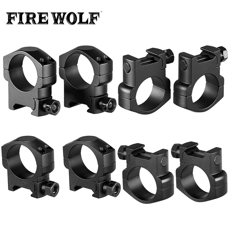 Tactical Riflescope Picatinny Ring Mounts 30MM Medium Profile High Profile
