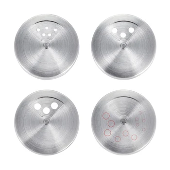 

New Stainless Steel Seasoning Condiment Jar Glass Spice Pepper Salt Shakers Barbecue Cocoa Sugar Sprays Bottle