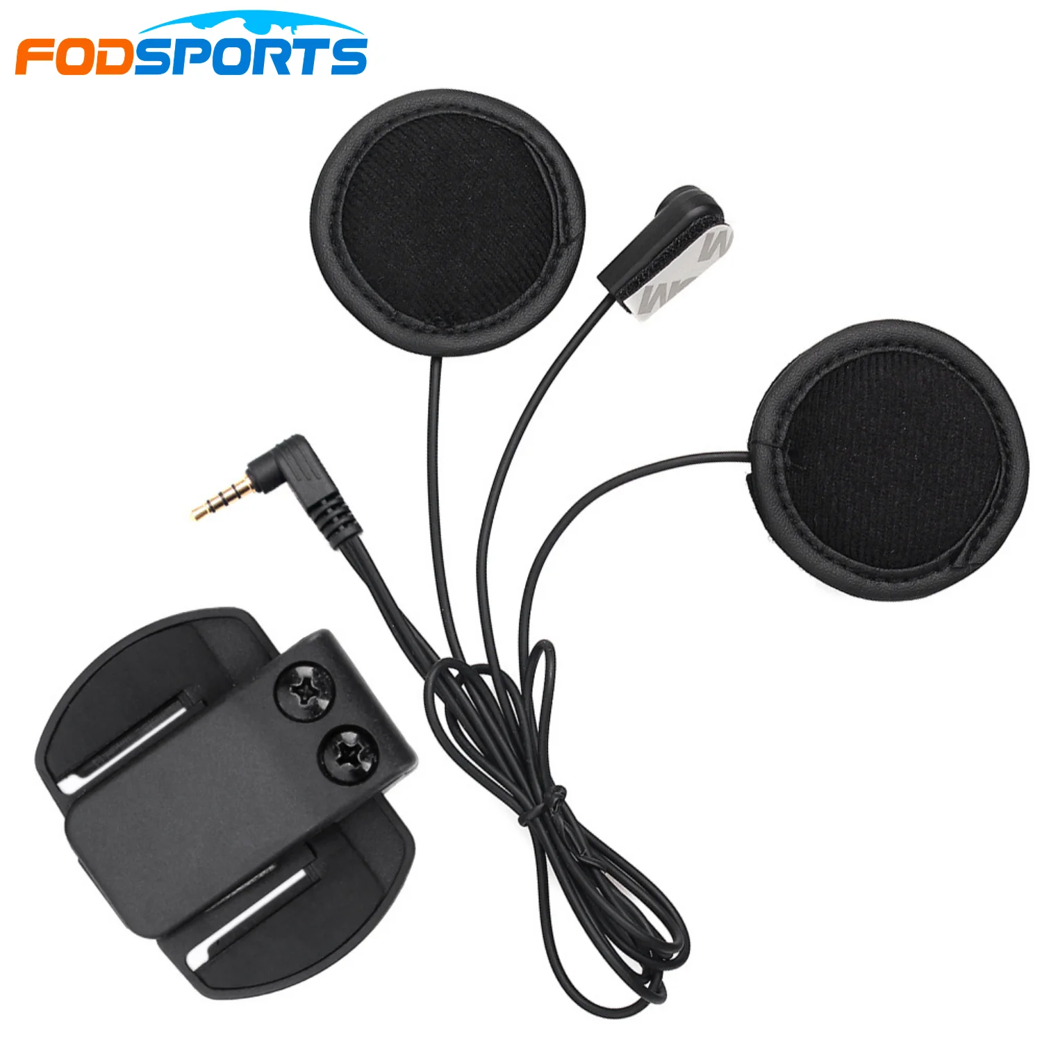 Fodsports Motorcycle Helmet Bluetooth Intercom Accessories Micphone Speaker  Headset Clip Apply To V6 V4 Intercomunicador Moto|bt interphone|intercom  motointerphone headset - AliExpress