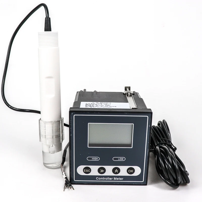 

Industrial on line aquaculture digital measurer ph meter high quality water analyzer with plastic shell electrode