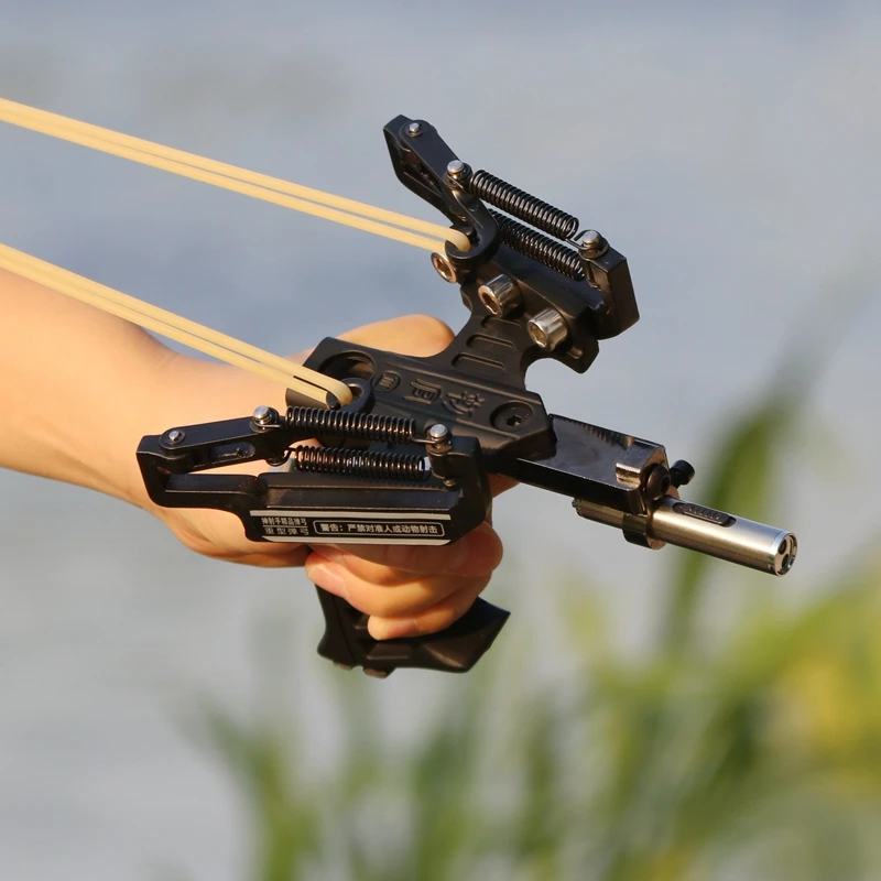 

Laser Slingshot High Velocity Elastic Hunting Fishing Slingshot Shooting Catapult Bow Arrow Rest Bow Sling Shot Crossbow Bolt